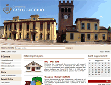 Tablet Screenshot of comunecastellucchio.it